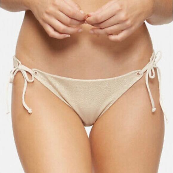 Tavik Ricci Bottom Flossy Pique Light Blue Women's Medium Swim Beach Pool - Picture 6 of 8